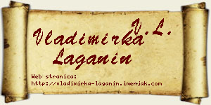 Vladimirka Laganin vizit kartica